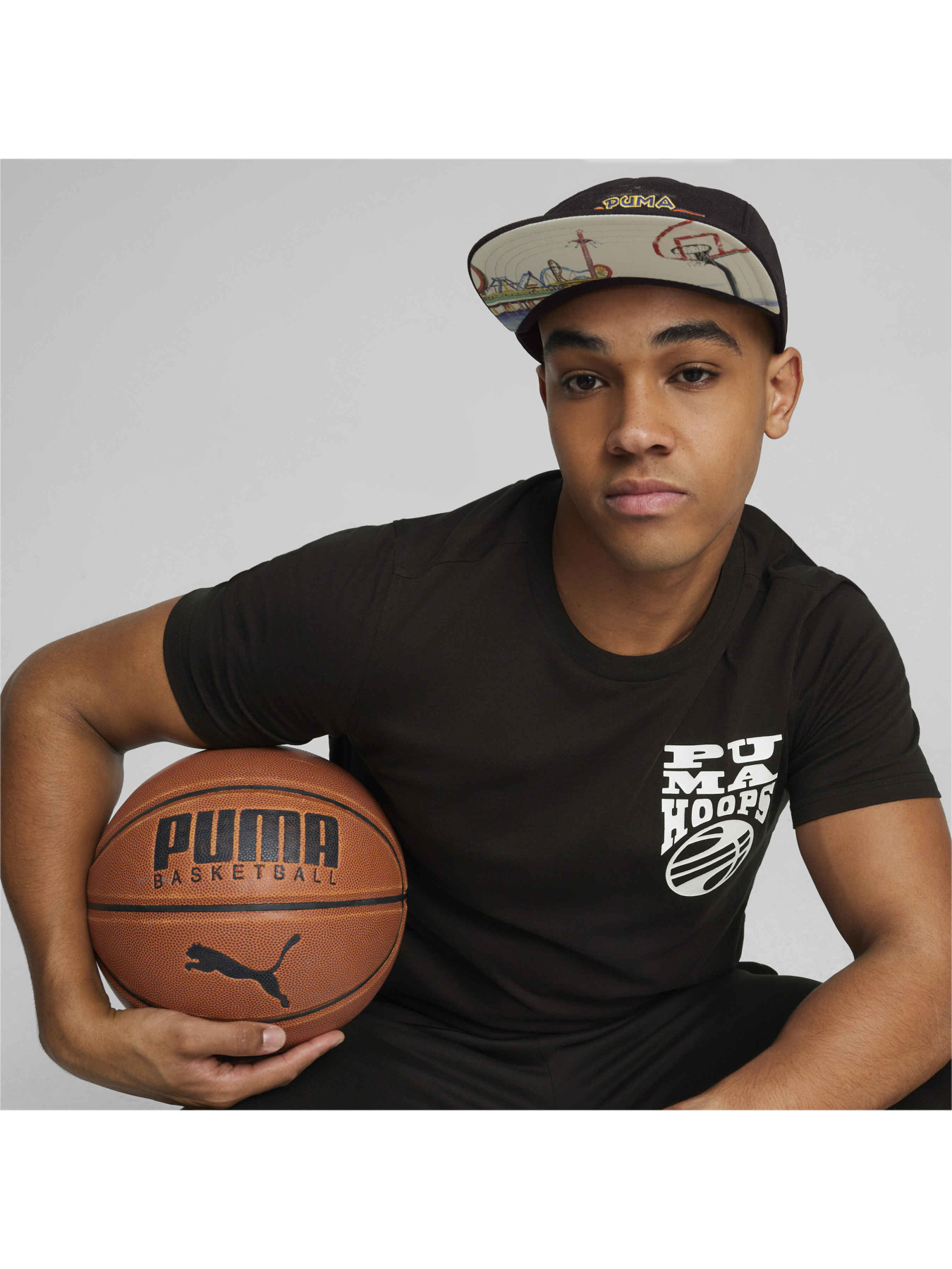 Кепка PUMA Basketball 5 Panel Cap модель 025265 Фото