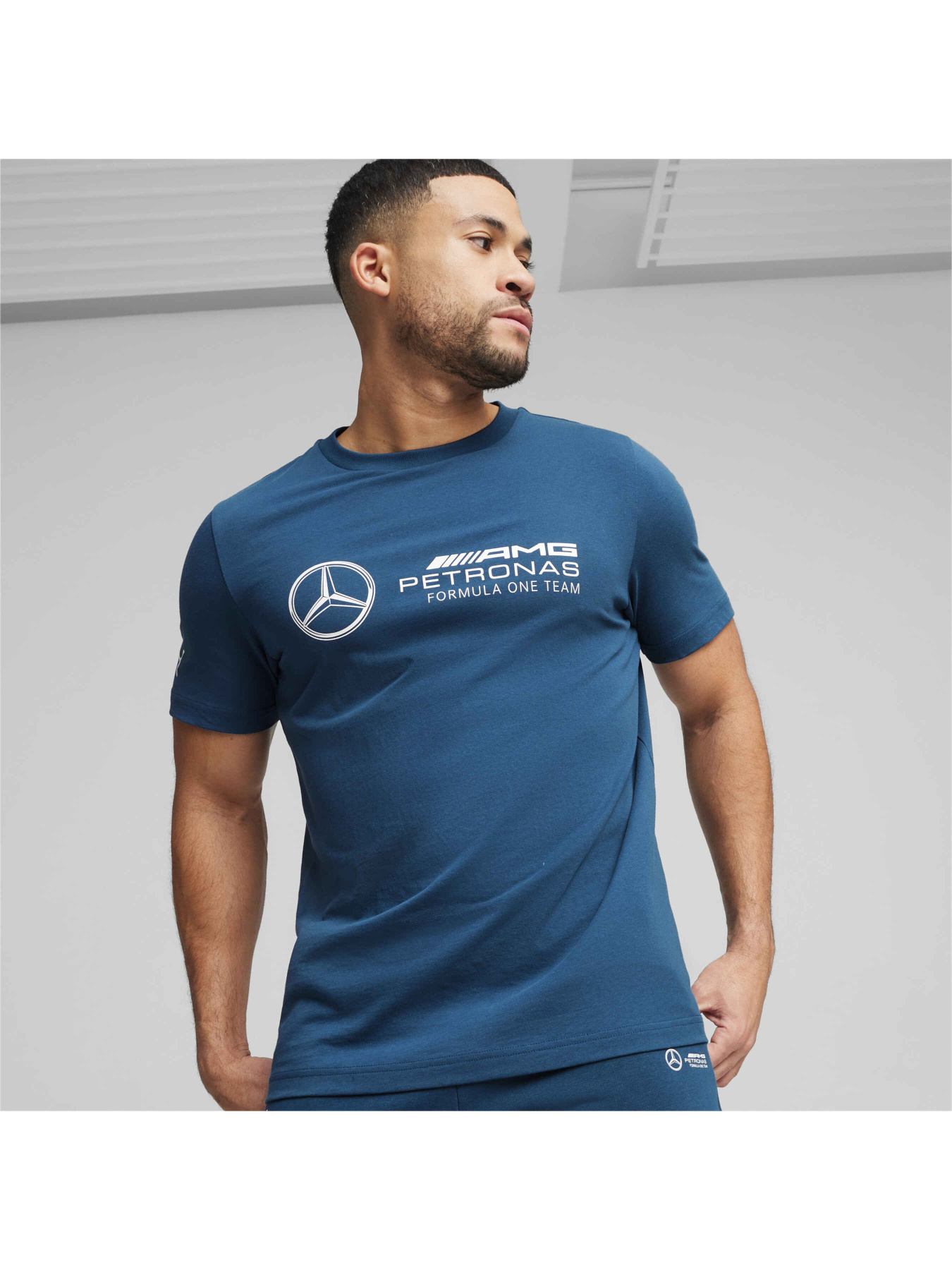 Футболка спортивная PUMA Mapf1 Ess Logo Tee модель 623762 Фото