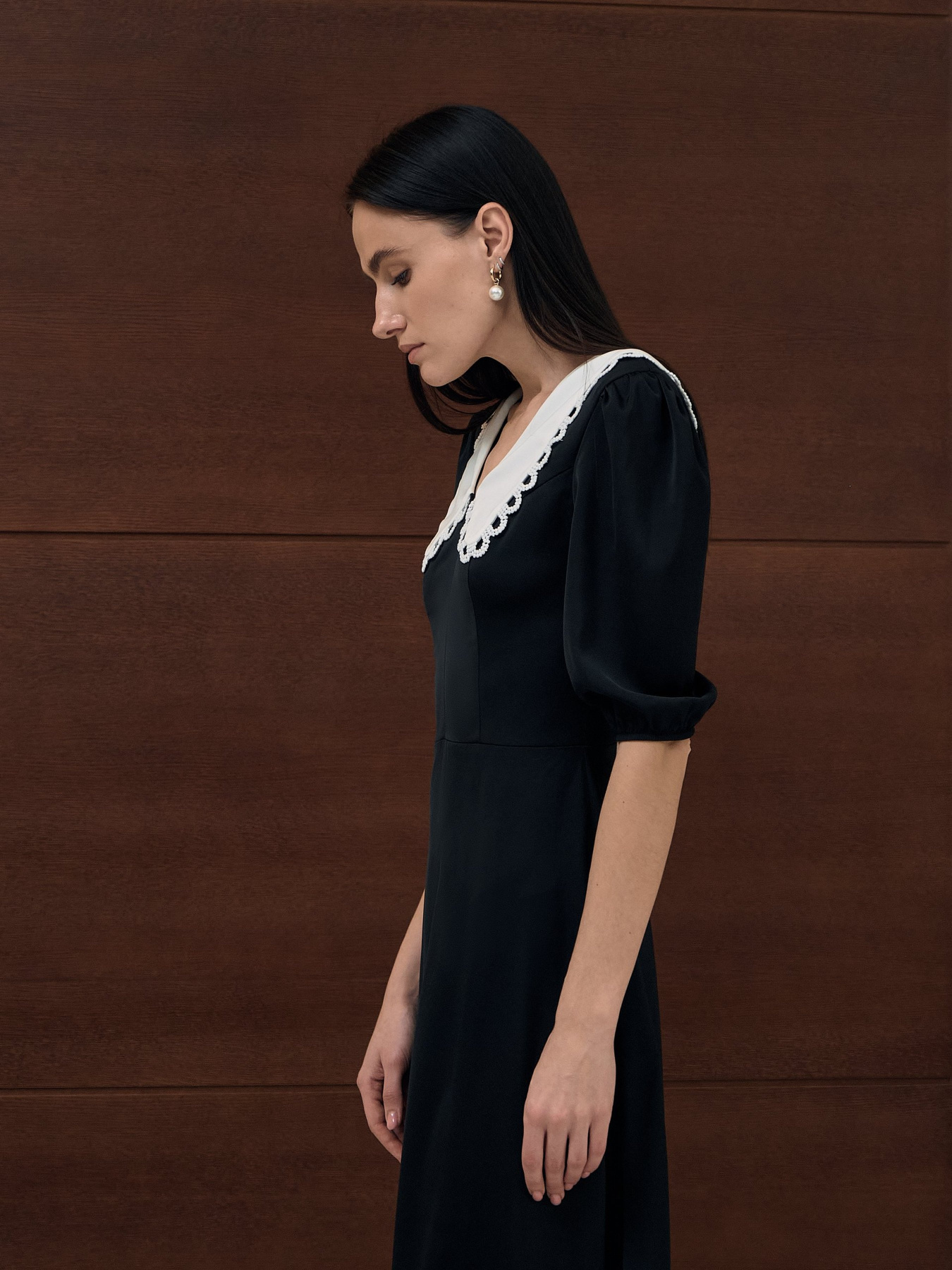 Сукня міді Gepur модель 45680 Сукня міді Gepur модель 45680 Фото