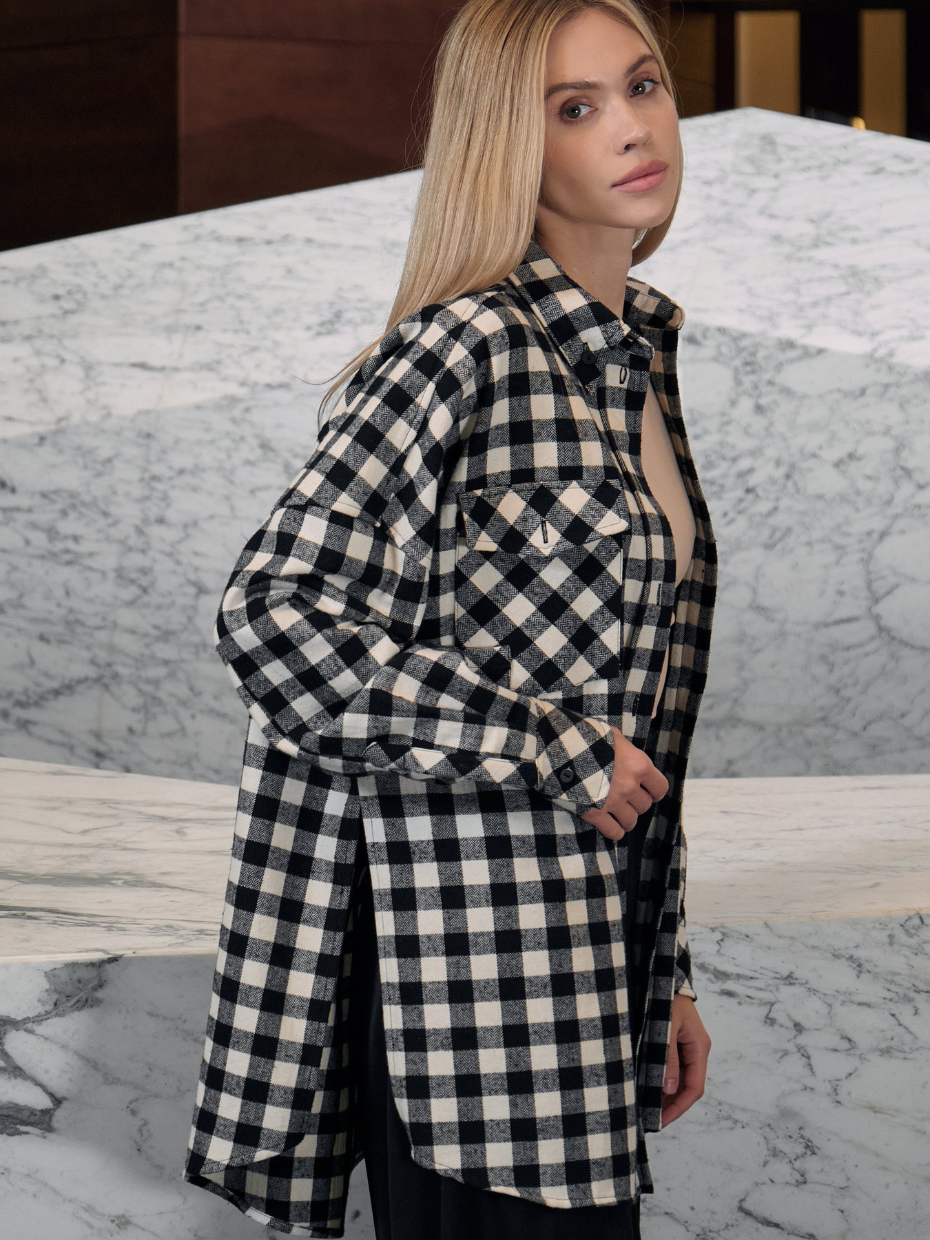 Сорочка повсякденна Gepur модель 46154 Сорочка повсякденна Gepur модель 46154 Фото