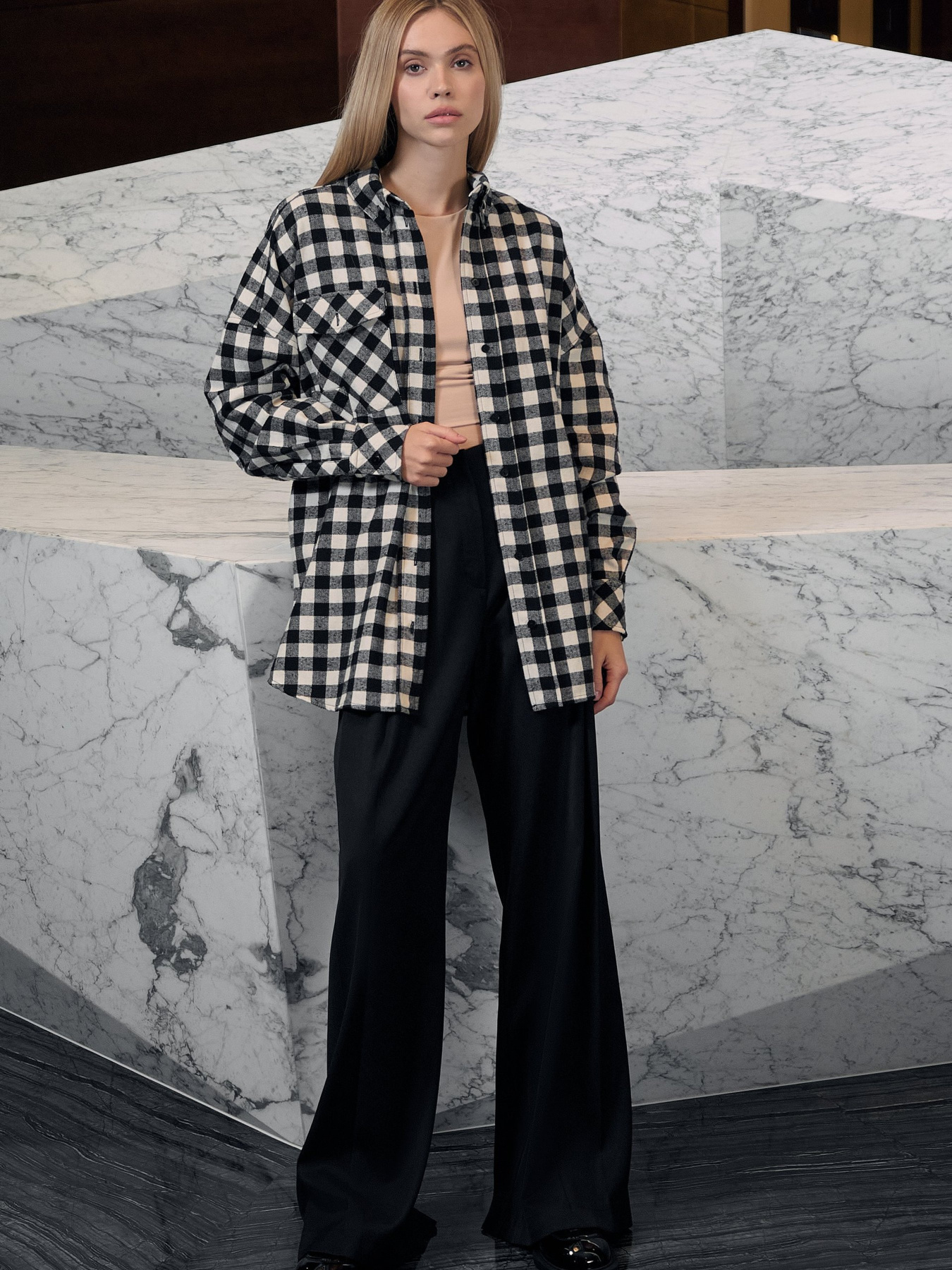 Сорочка повсякденна Gepur модель 46154 Сорочка повсякденна Gepur модель 46154 Фото