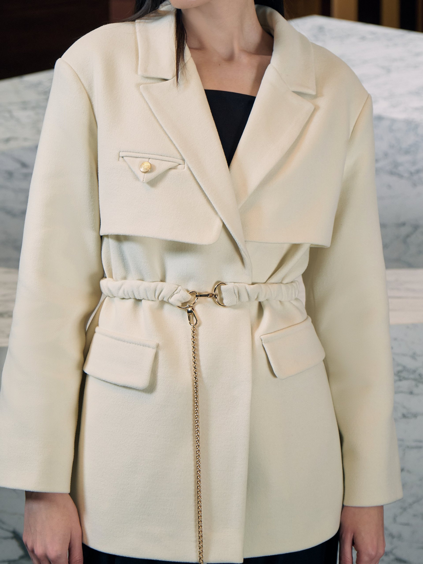 Пальто Gepur модель 46159 Фото