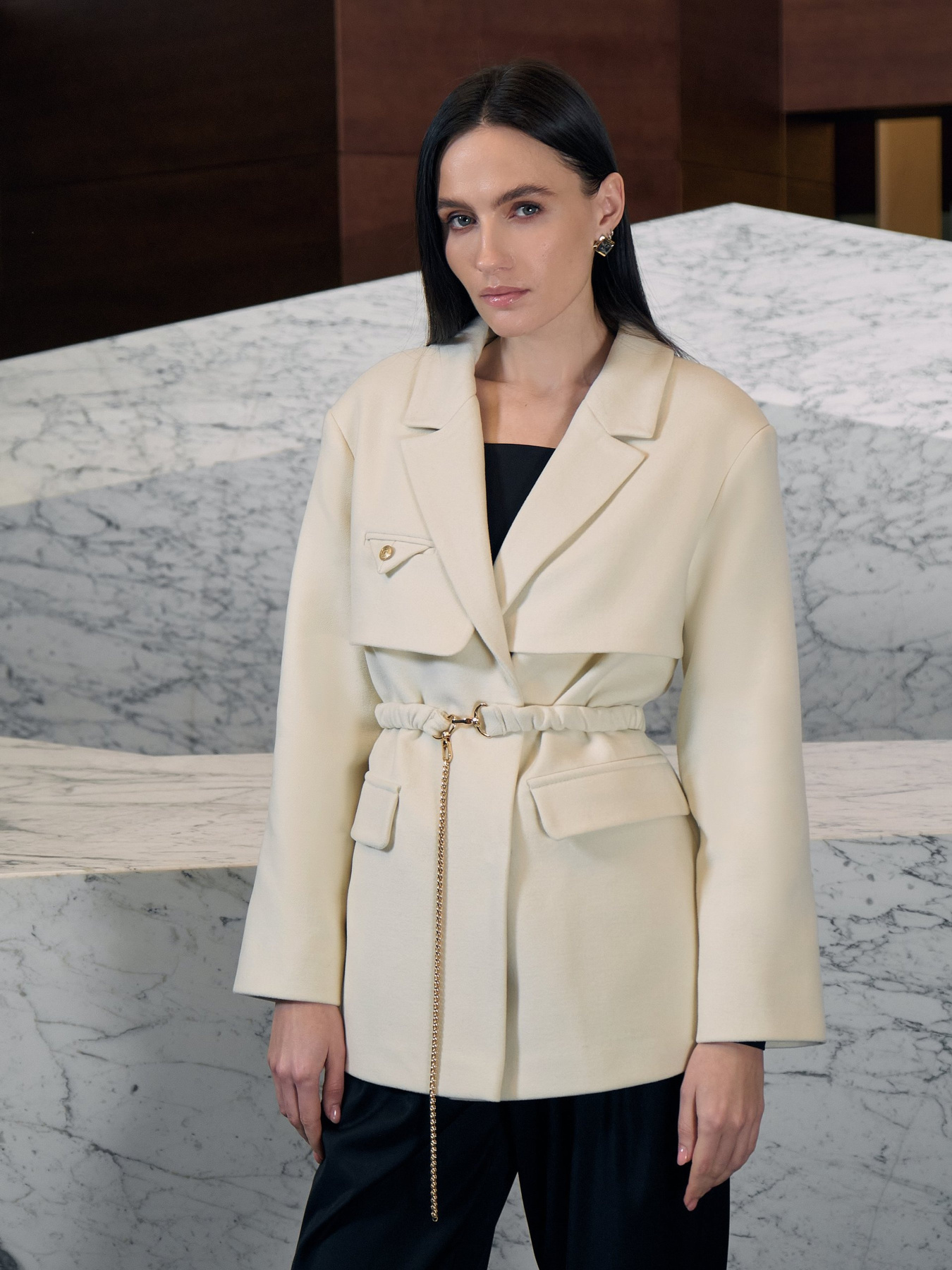 Пальто Gepur модель 46159 Фото