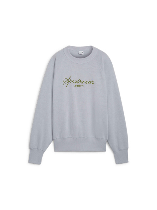 Свитшот PUMA Classics+ Relaxed Crew модель 624289 Фото