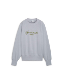 Свитшот PUMA Classics+ Relaxed Crew модель 624289 Фото