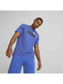 Футболка PUMA Ess+ 2 Col Logo Tee модель 586759 Фото