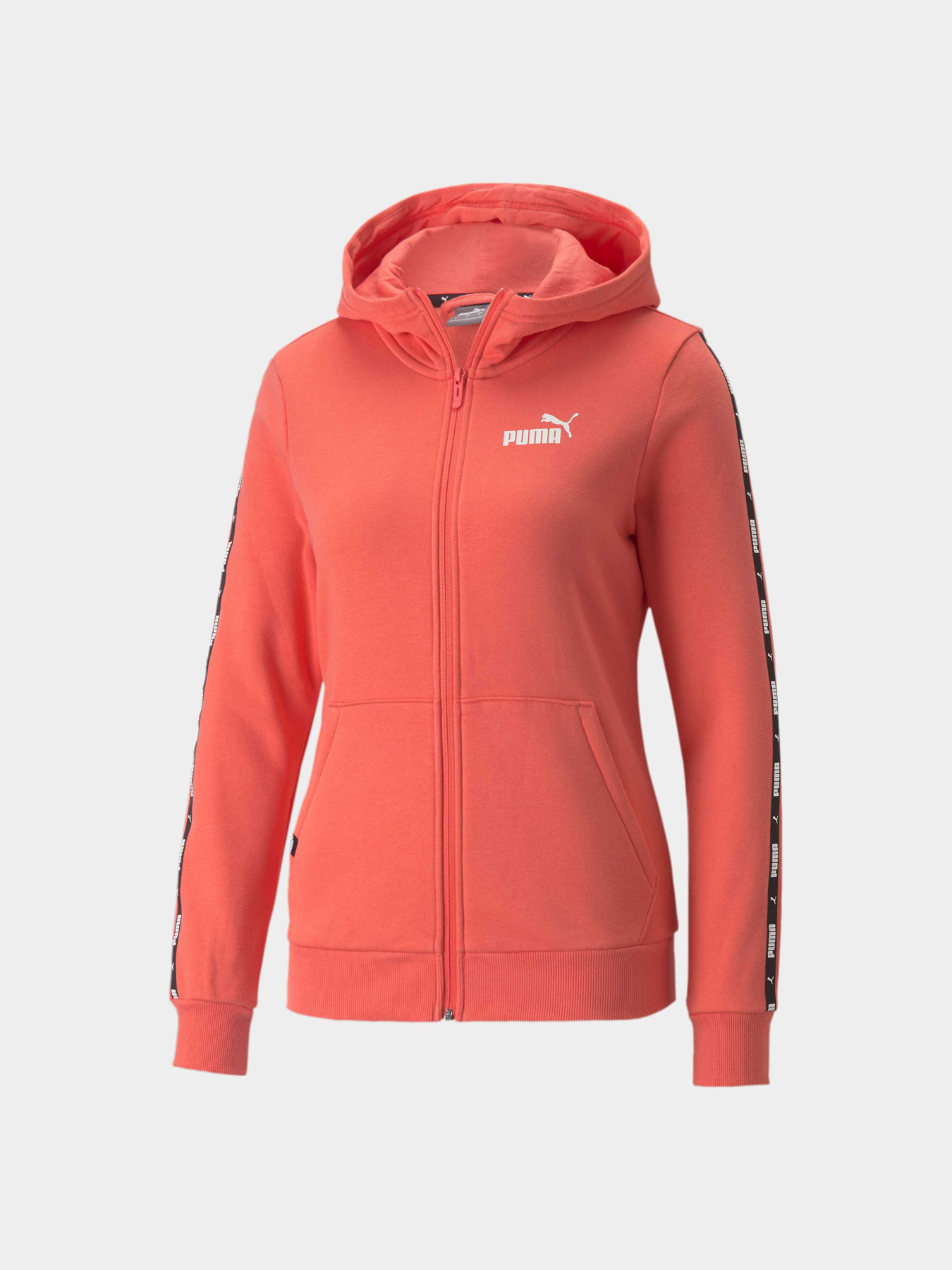 Кофта спортивная PUMA Power Tape Fz Hoodie модель 670011 Фото