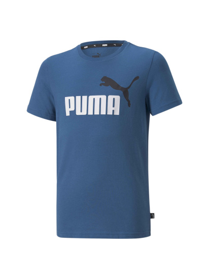 Футболка PUMA Ess+ 2 Col Logo Tee модель 586985 - фото