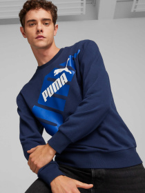 Світшот PUMA Power Graphic Crew модель 678961 Фото