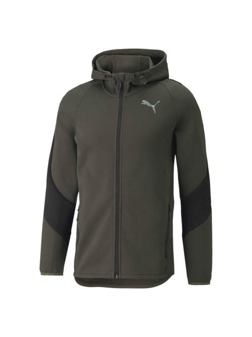 Спортивная кофта PUMA Evostripe Full-zip Hoodie модель 847401 Фото