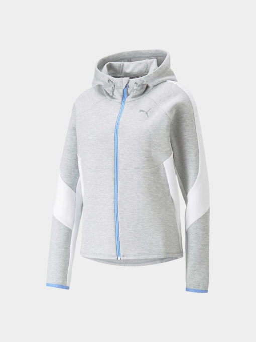 Кофта спортивная PUMA Evostripe Full-zip Hoodie модель 673085 Фото