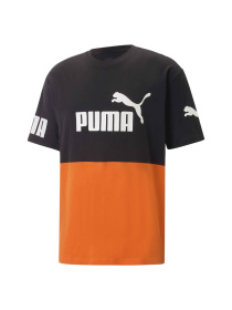 Футболка PUMA Power Colorblock Tee модель 673321 Фото