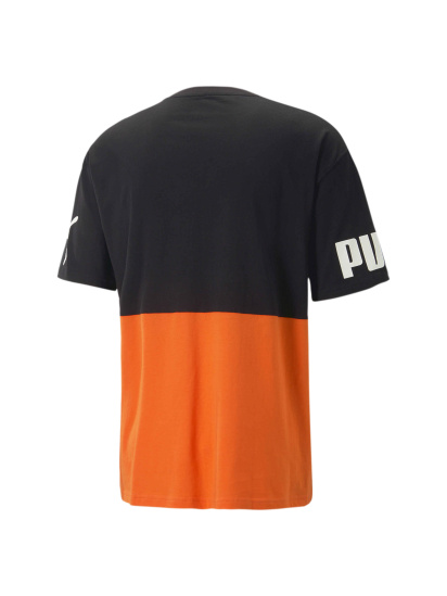 Футболка PUMA Power Colorblock Tee модель 673321 — фото - INTERTOP