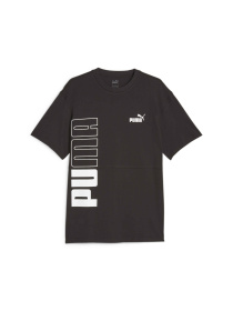 Футболка спортивная PUMA Power Colorblock Tee модель 675909 Фото