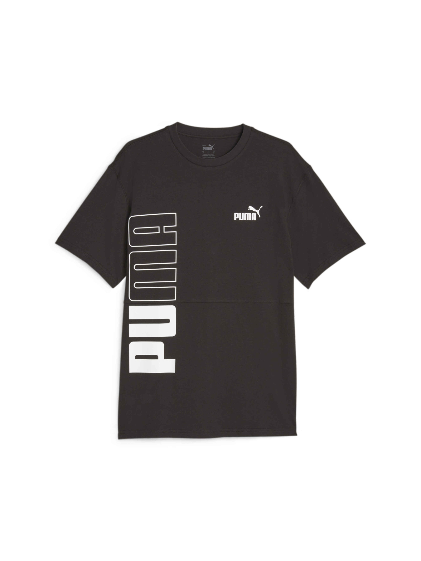 Спортивная футболка PUMA Power Colorblock Tee модель 675909 Спортивная футболка PUMA Power Colorblock Tee модель 675909 Фото