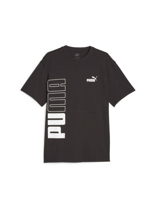 Спортивная футболка PUMA Power Colorblock Tee модель 675909 Фото