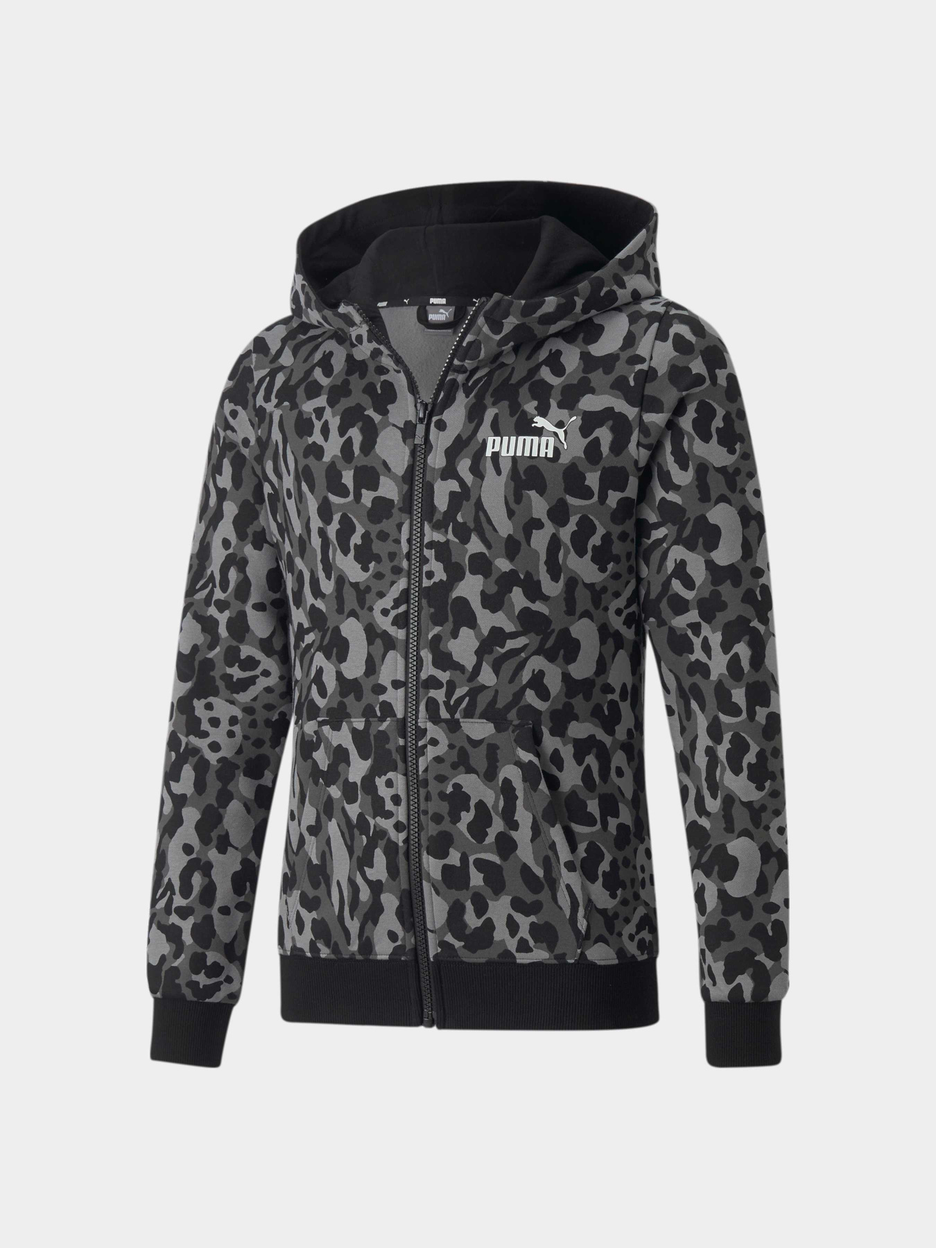 Кофта спортивная PUMA Alpha Aop Full-zip Hoodie модель 670218 Фото