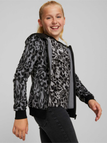 Кофта спортивная PUMA Alpha Aop Full-zip Hoodie модель 670218 Фото