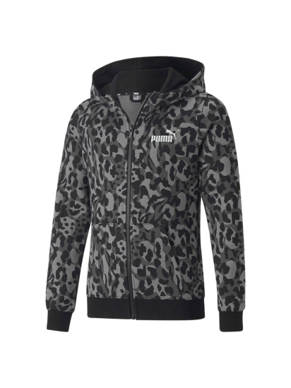 Кофта спортивная PUMA Alpha Aop Full-zip Hoodie модель 670218 — фото - INTERTOP