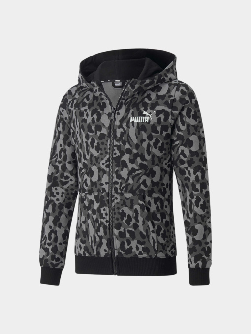 Спортивная кофта PUMA Alpha Aop Full-zip Hoodie модель 670218 Фото