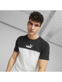 Футболка спортивная PUMA Ess Block x Tape Tee модель 673341 Фото
