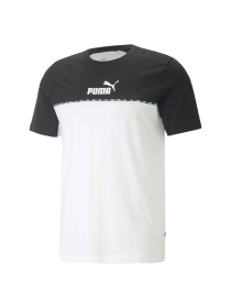 Футболка спортивная PUMA Ess Block x Tape Tee модель 673341 Фото