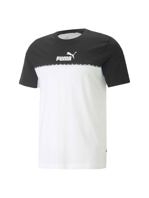 Футболка спортивна PUMA Ess Block x Tape Tee модель 673341 Фото