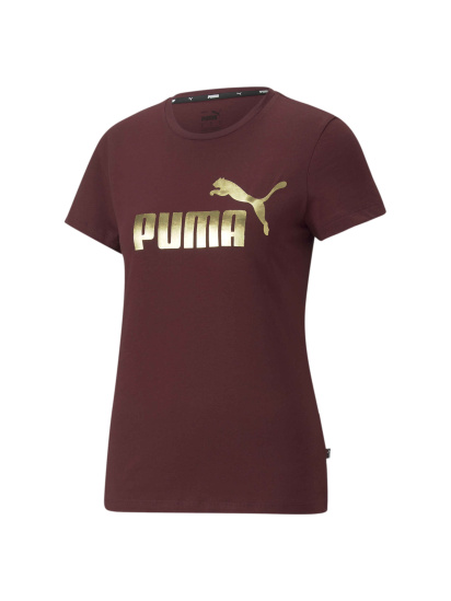 Футболка PUMA Ess+ Metallic Logo Tee модель 848303 - фото