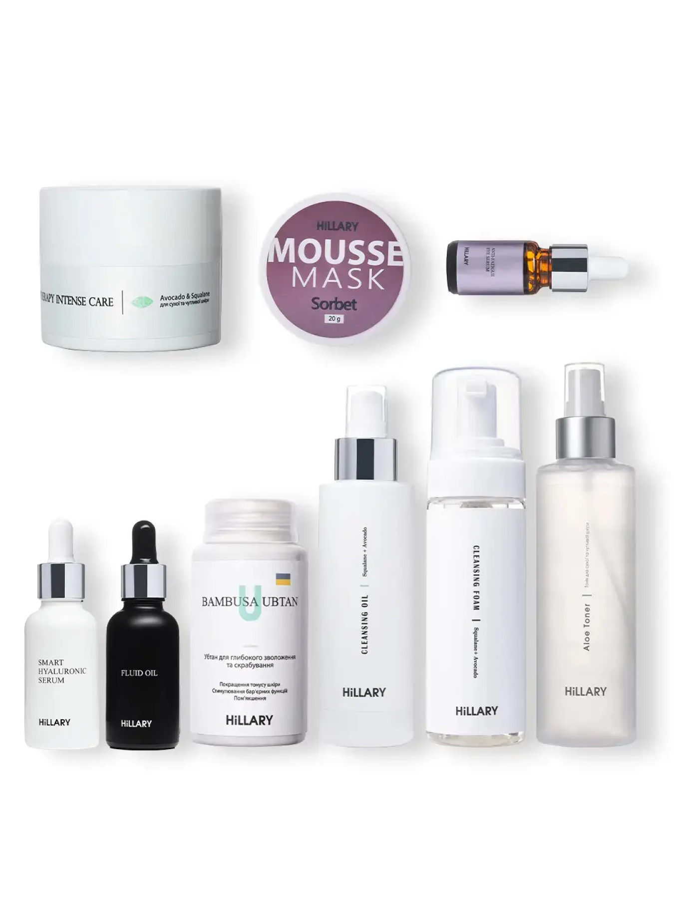 Набор для комплексного ухода за сухой и чувствительной кожей Hillary модель HI-11-968 Фото