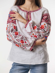 Вышитая рубашка Svarga модель SV-FE0420-0424-03033 Фото