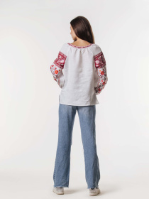 Вышитая рубашка Svarga модель SV-FE0420-0424-03033 Фото