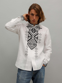 Вышитая рубашка Svarga модель SV-MS00519-1111-10001 Фото