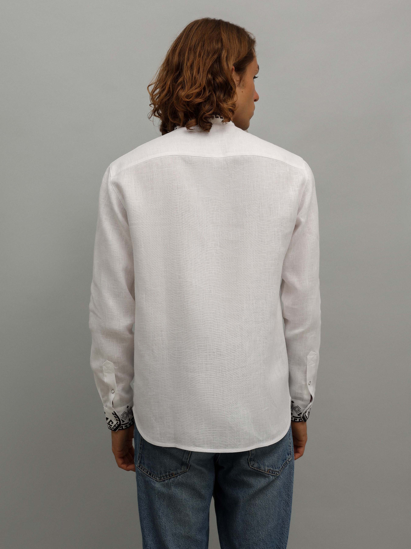 Вишита сорочка Svarga модель SV-MS00519-1111-10001 Фото