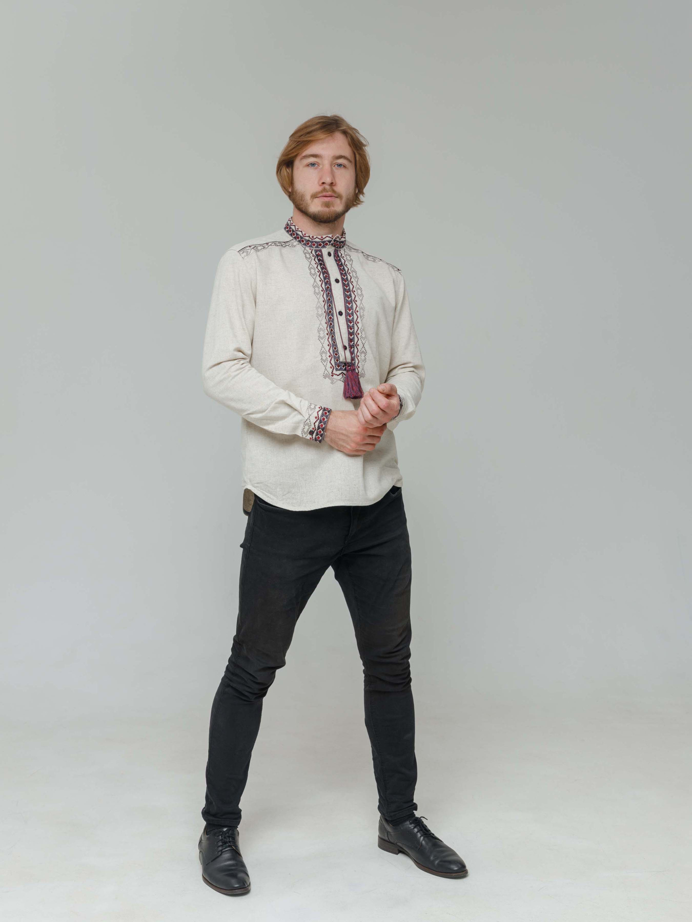 Вишита сорочка Svarga модель SV-ME1678-0421-02028 Фото