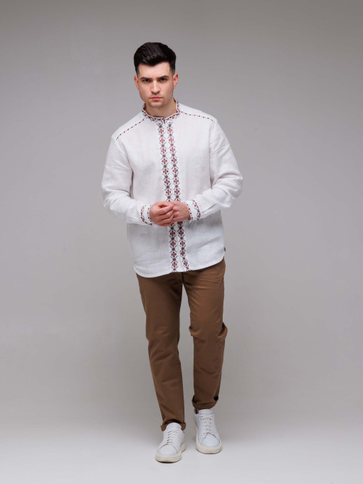 Вишита сорочка Svarga модель SV-MS00589-1111-10001 Фото