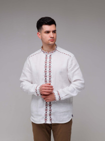 Вишита сорочка Svarga модель SV-MS00589-1111-10001 Вишита сорочка Svarga модель SV-MS00589-1111-10001 Фото