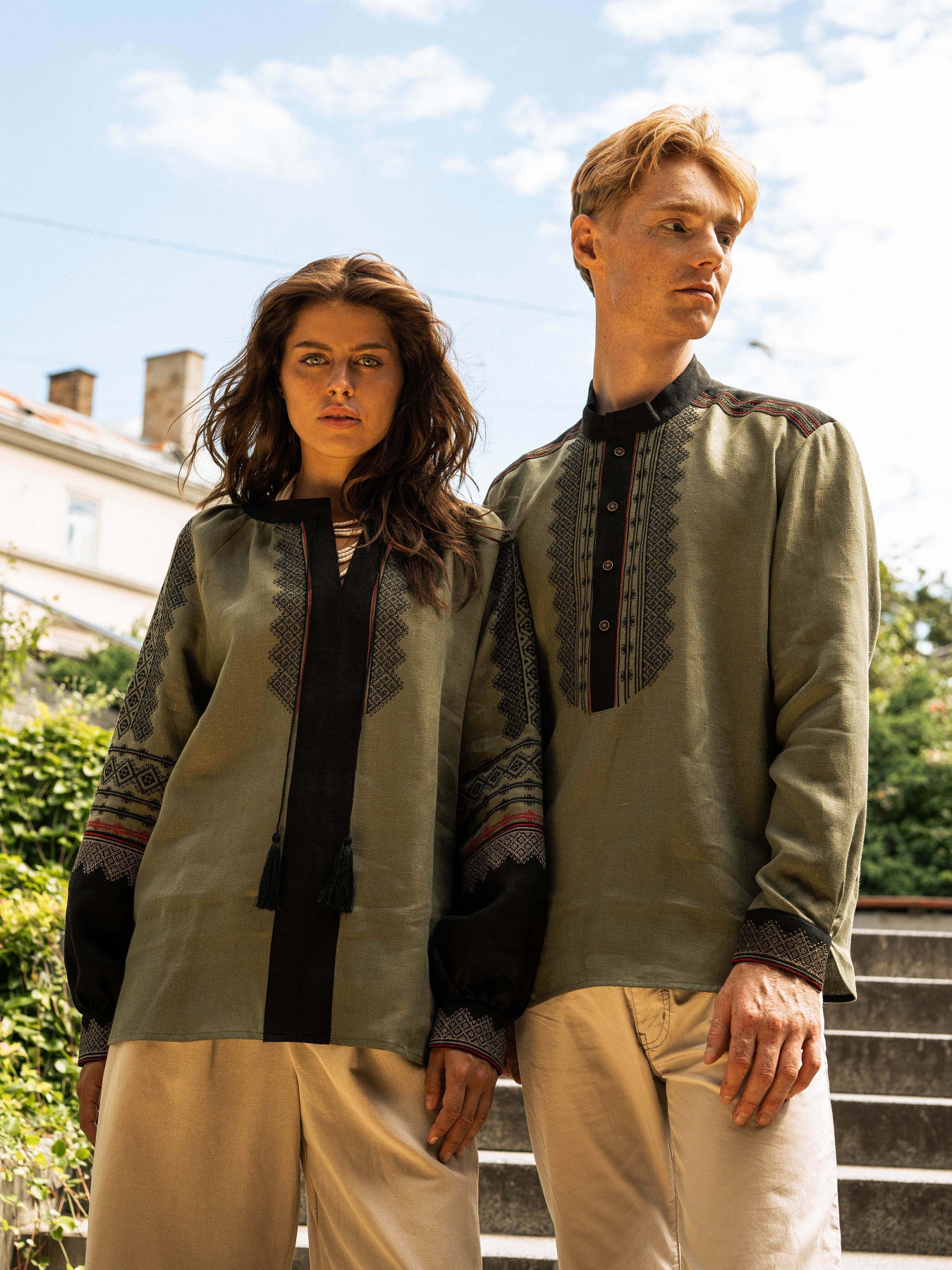 Вишита сорочка Svarga модель SV-MS00577-1111-10005 Фото