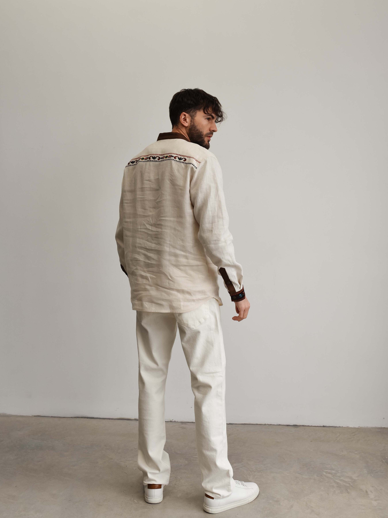 Вишита сорочка Svarga модель SV-MS00576-1111-10017 Фото