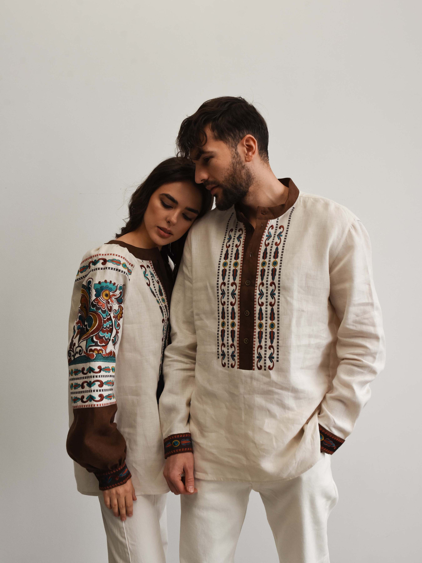 Вишита сорочка Svarga модель SV-MS00576-1111-10017 Фото