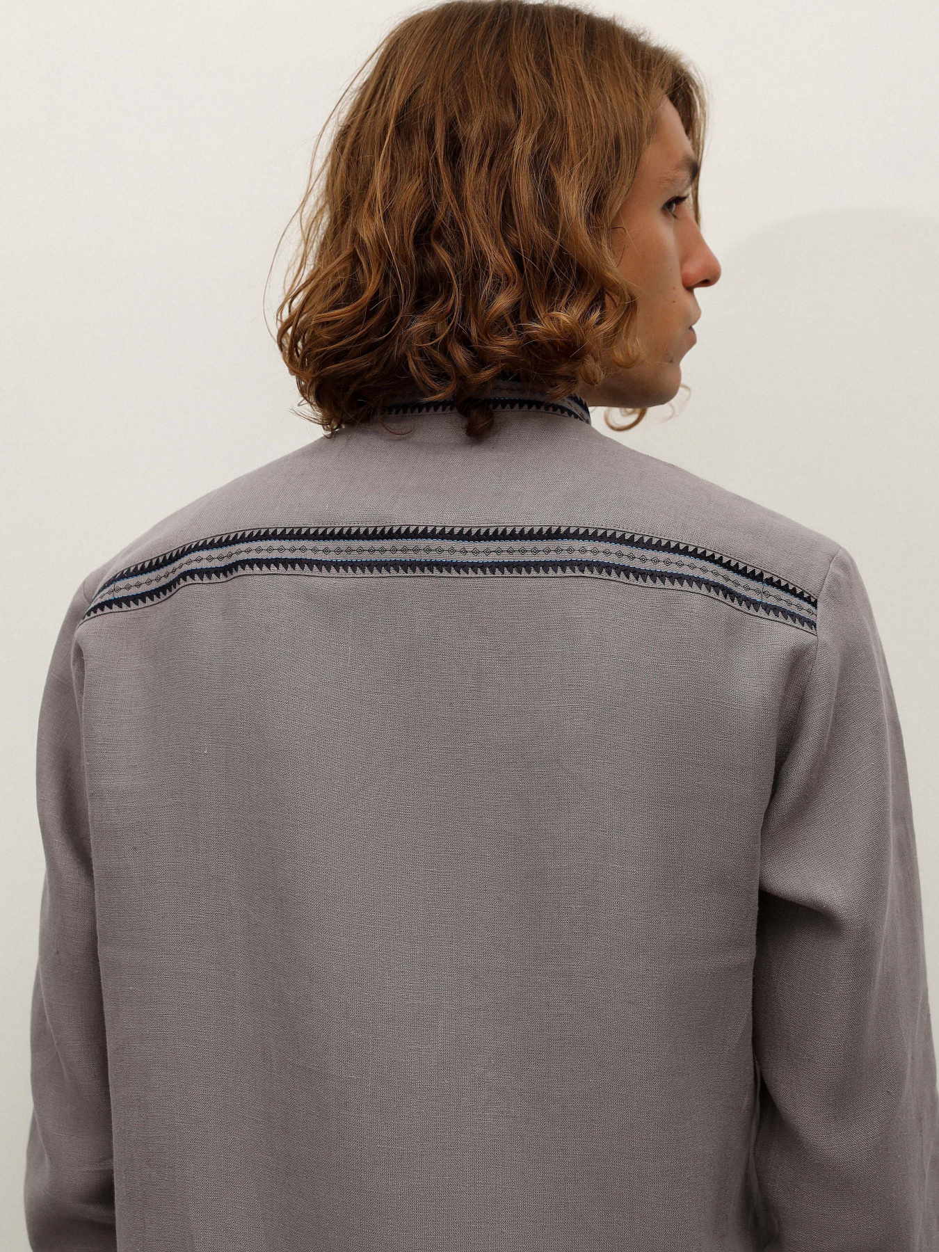 Вишита сорочка Svarga модель SV-MS00581-1111-10016 Фото