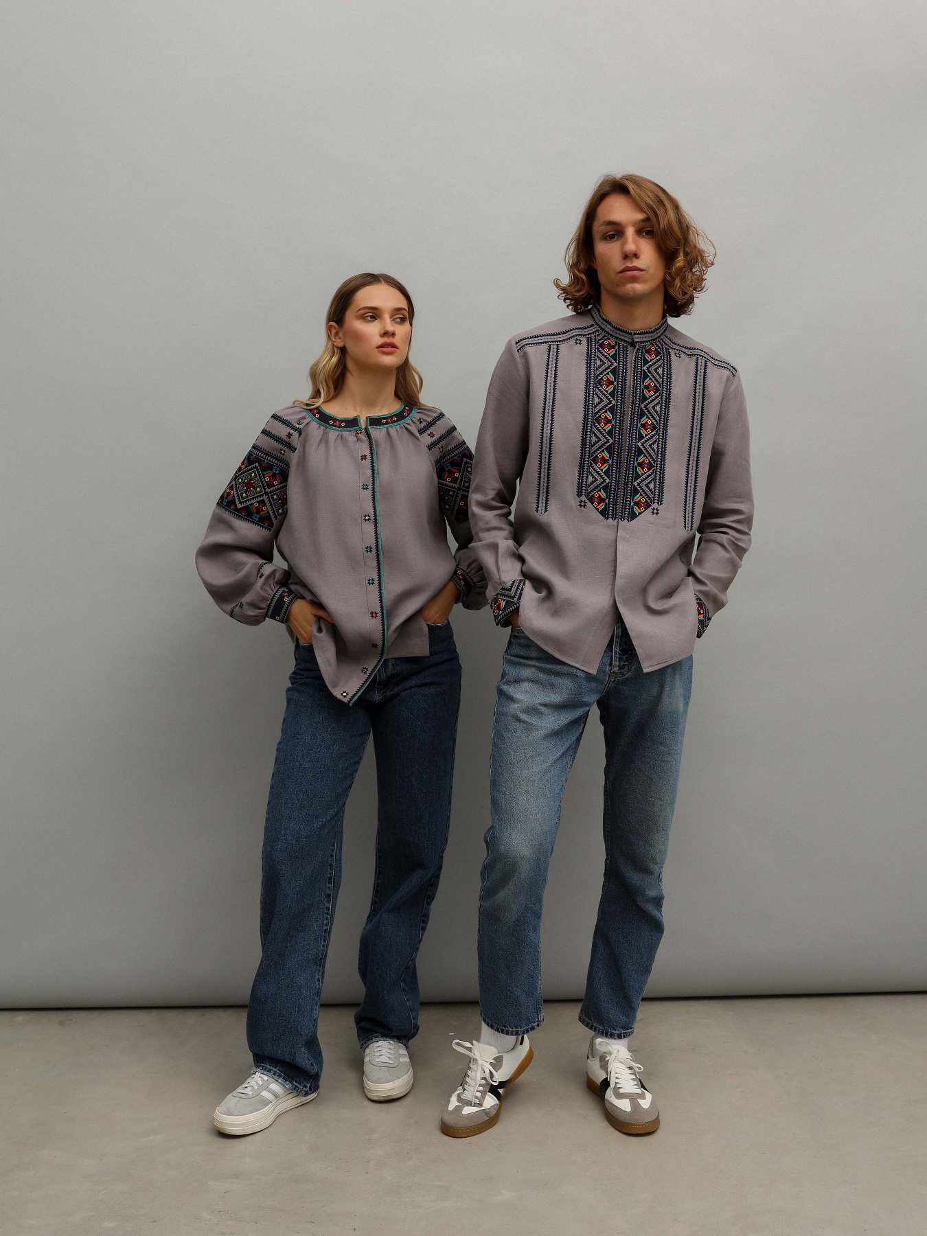 Вишита сорочка Svarga модель SV-MS00581-1111-10016 Фото