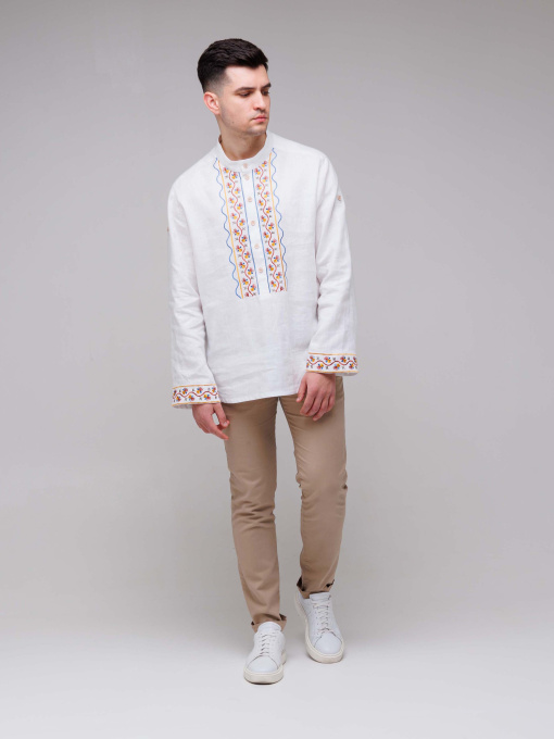 Вишита сорочка Svarga модель SV-MS00588-1111-10001 Фото