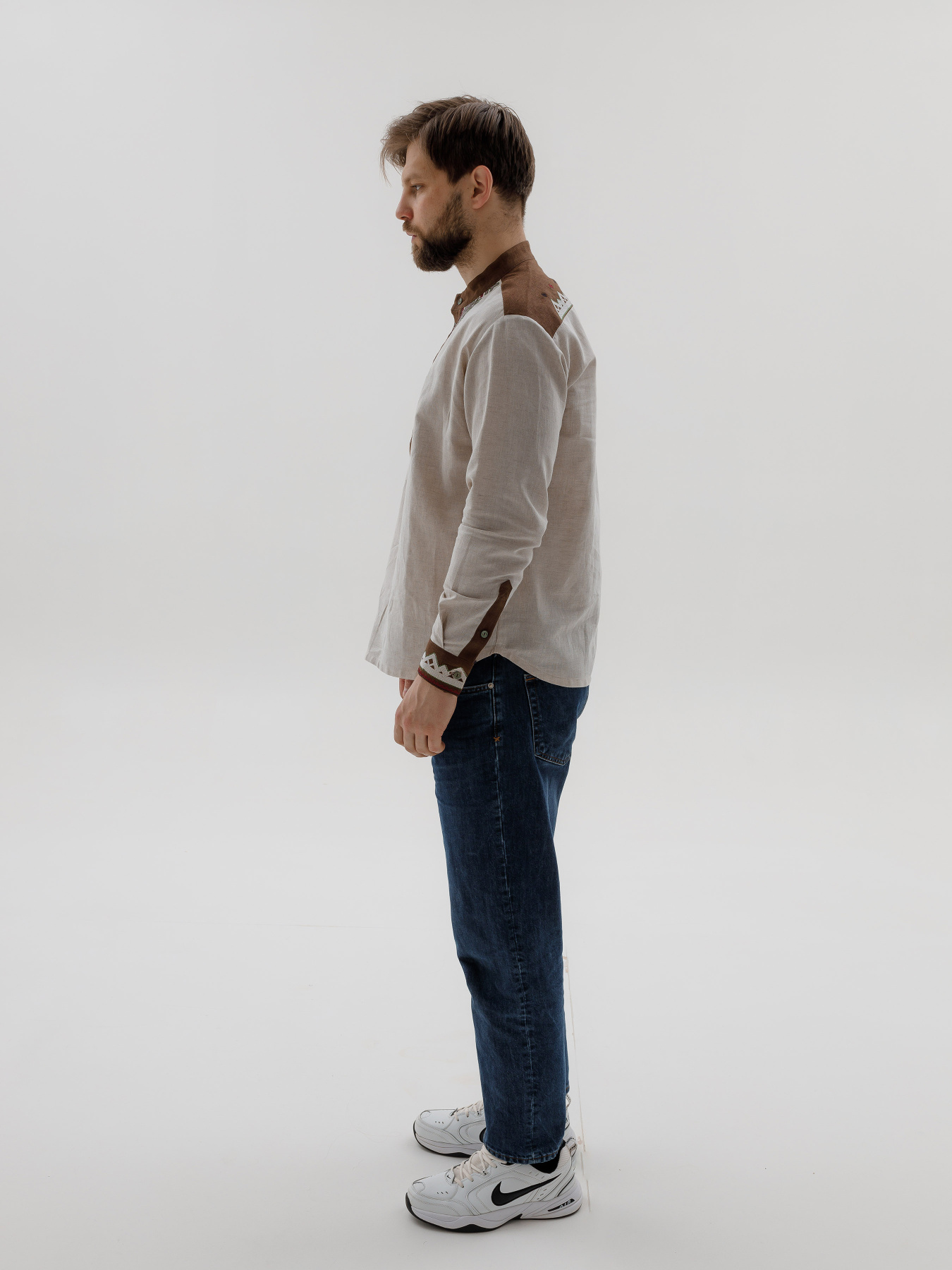 Вышитая рубашка Svarga модель SV-MS00596-1175-10002 Фото