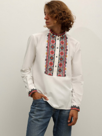 Вышитая рубашка Svarga модель SV-MS00635-1185-10001 Фото