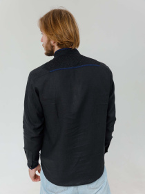 Вышитая рубашка Svarga модель SV-ME00534-0421-01026 Фото