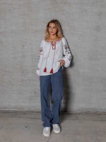 Вышитая рубашка Svarga модель SV-FB00489-1111-10001 Фото