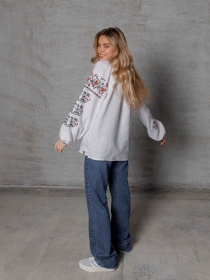 Вышитая рубашка Svarga модель SV-FB00489-1111-10001 Фото