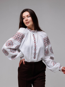 Вышитая рубашка Svarga модель SV-FB00493-1111-10001 Фото