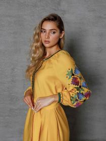 Вышитое платье Svarga модель SV-FD00537-1160-10037 Фото