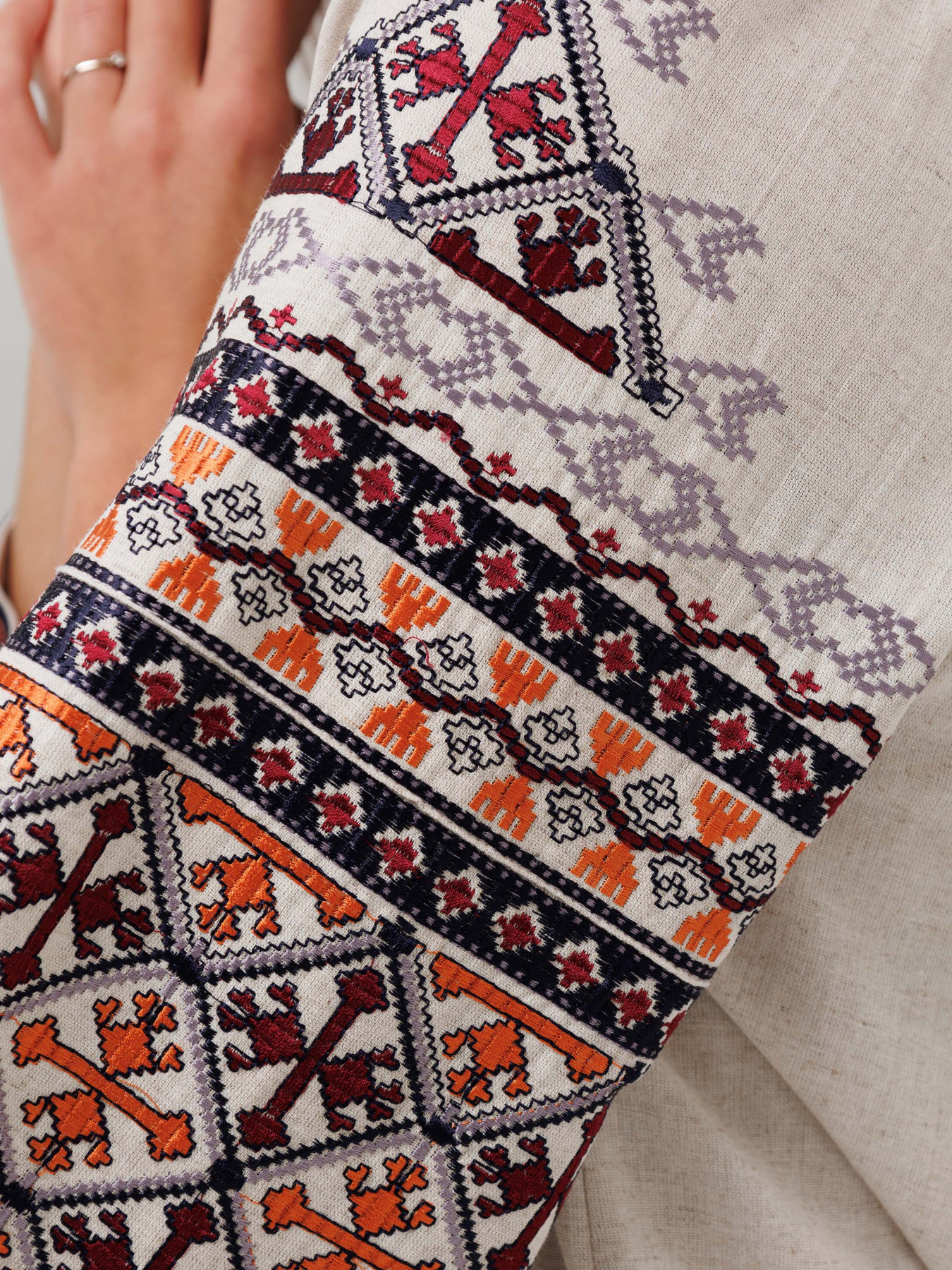 Вышитая рубашка Svarga модель SV-FD00571-1175-10002 Фото